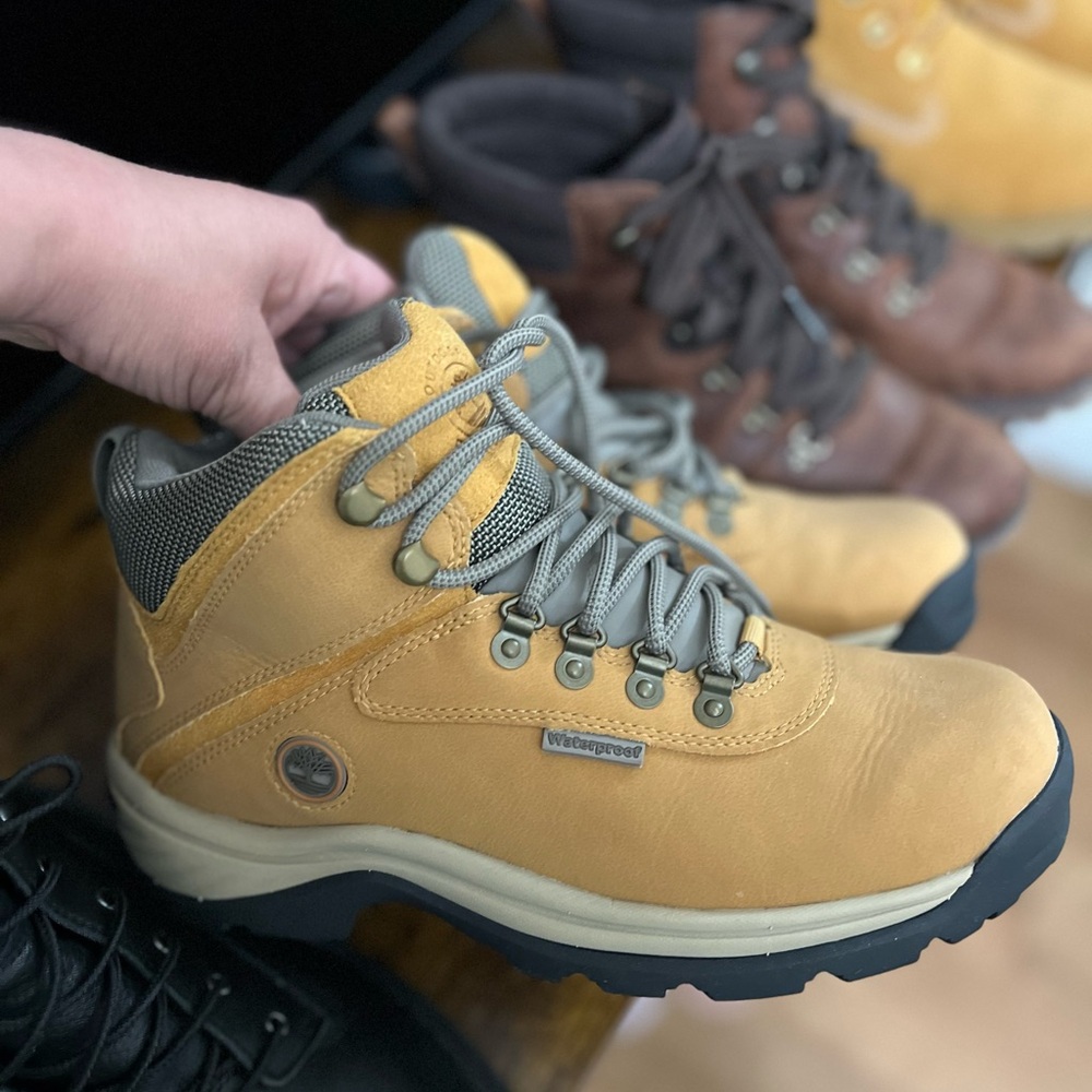 Timberland Yellow Ankle Boots